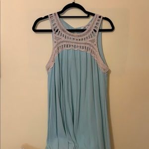 Medium, Miami Brand seafoam Green dress